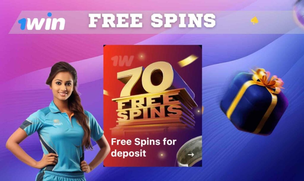 1Win Bangladesh 70 free spins bonus information
